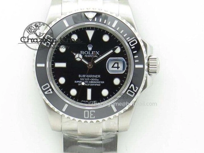 Best SA3130 Ceramic Sandblasted Edition Bracelet JDF Submariner SS Black Carbon Dial Dial Bezel on 0522